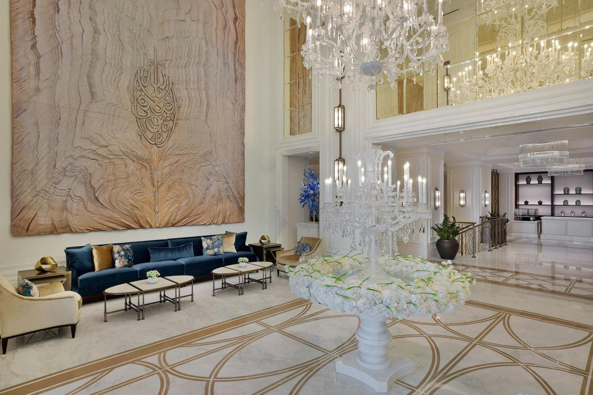 The Ritz-Carlton, Amman Hotel Bagian luar foto The lobby of the hotel